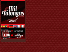 Tablet Screenshot of milmilongas.com